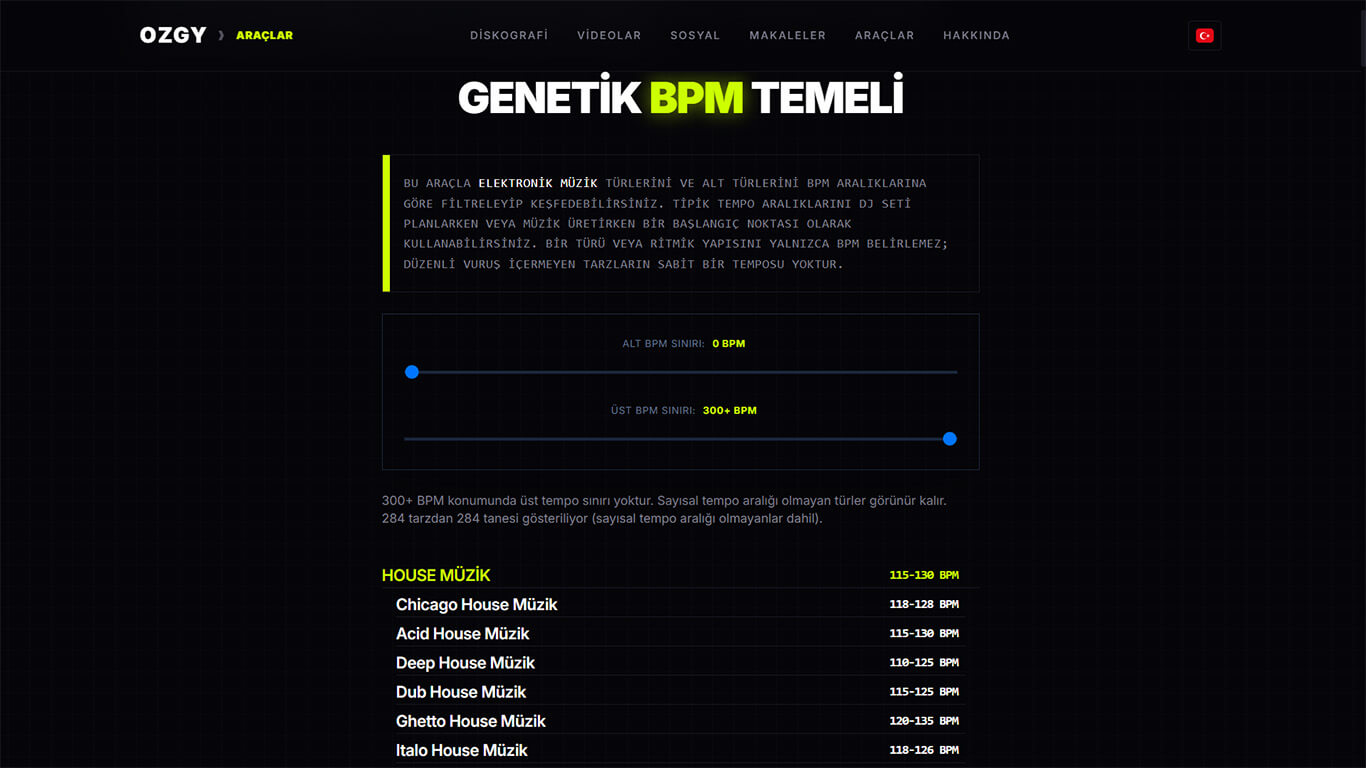 Genetik BPM Temeli ekran görüntüsü